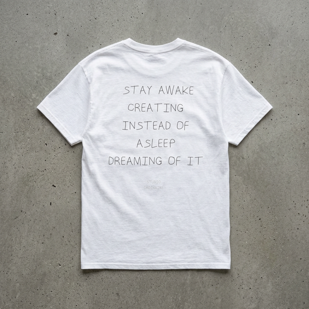 Stay Awake Creating Tee