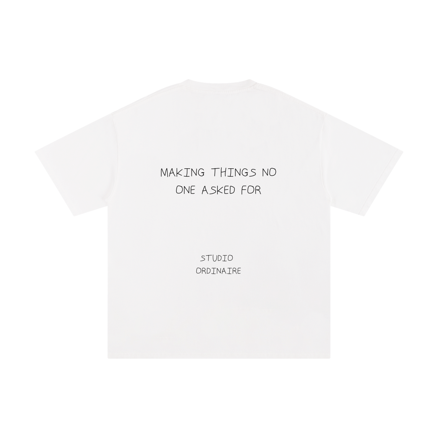 MAKING THINGS NO ONE ASKED FOR