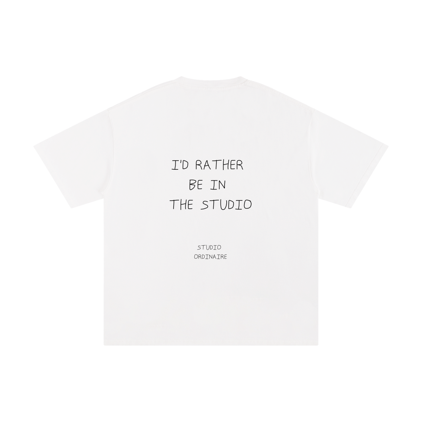 I'D RATHER BE IN THE STUDIO