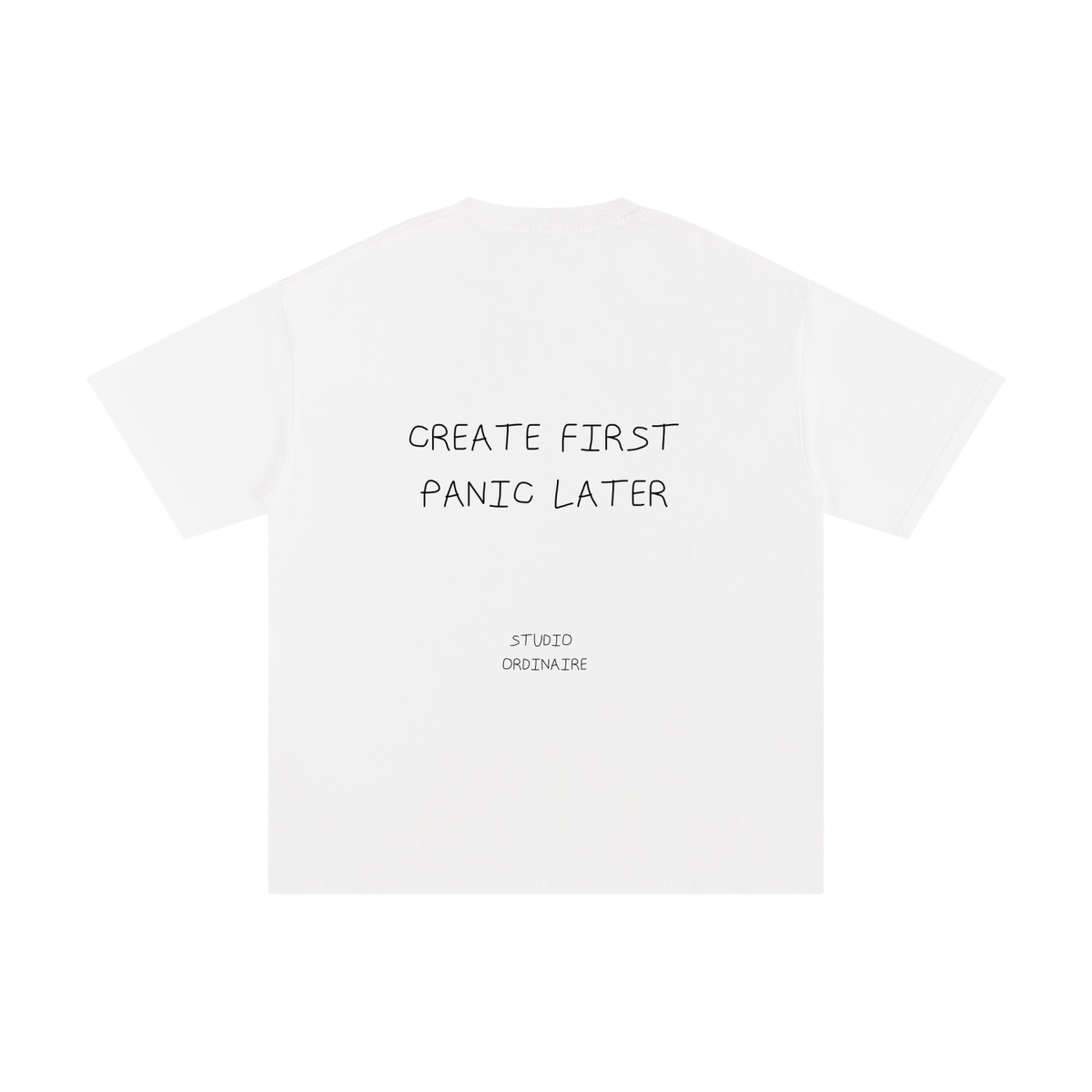 CREATE FIRST PANIC LATER