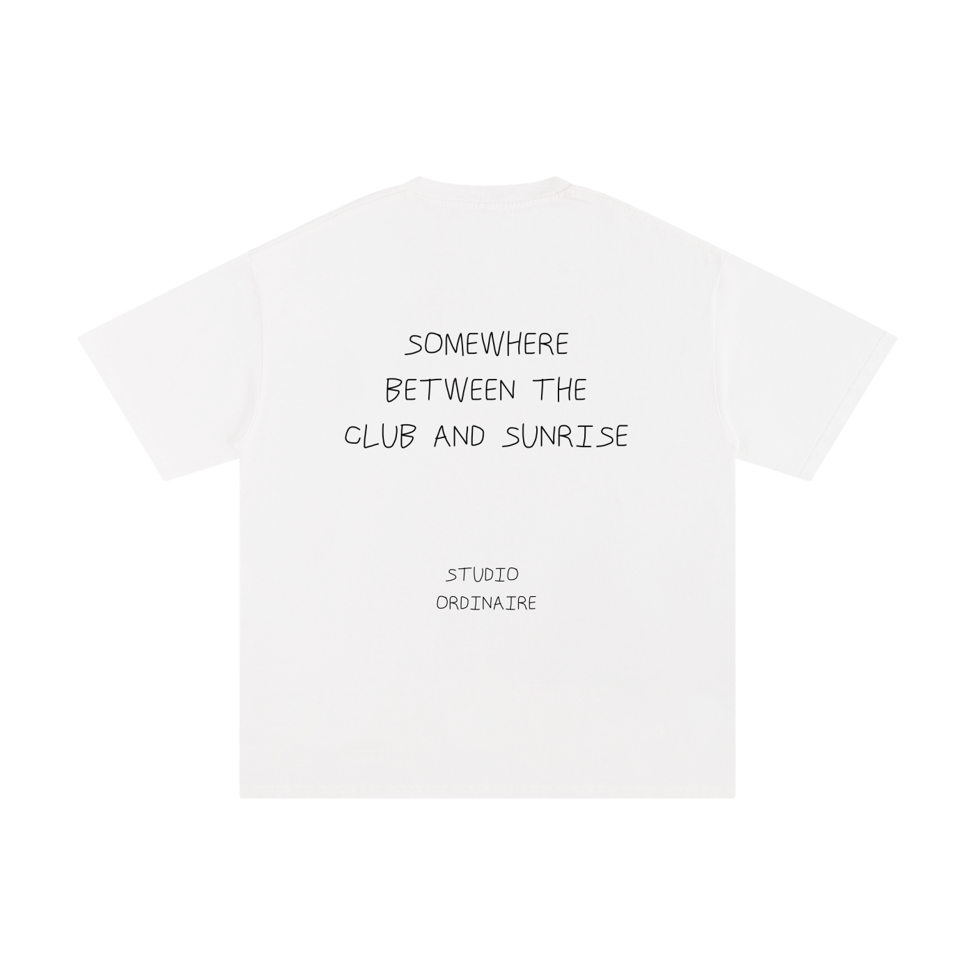 SOMEWHERE BETWEEN THE CLUB AND SUNRISE
